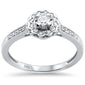 <span style="color:purple">SPECIAL!</span> .24ct G SI 14K White Gold Diamond Engagement Ring Size 6.5