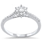 .28ct G SI 10k White GoldDiamond Engagement Ring Size 6.5