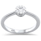 .20ct G SI 10k White Gold Diamond Engagement Ring Size 6.5