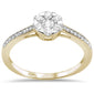 .41ct G SI 10K Yellow Gold Diamond Engagement Ring