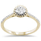 .19ct G SI 14K Yellow Gold Diamond Engagement Ring Size 6.5