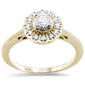 <span style="color:purple">SPECIAL!</span> .22ct G SI 10K Yellow Gold Diamond Engagement Ring Size 6.5