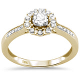 <span>DIAMOND CLOSEOUT! </span>.26ct G SI 10K Yellow Gold Diamond Engagement Ring Size 6.5