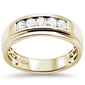 <span>DIAMOND  CLOSEOUT! </span> .51ct G SI 10K Yellow Gold Diamond Men's Wedding Band Ring Size 10