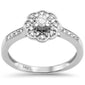 <span style="color:purple">SPECIAL!</span> .23ct G SI 14K White Gold Diamond Engagement Ring Size 6.5