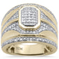 <span style="color:purple">SPECIAL!</span> .49CT G SI 10KT Yellow Gold Diamond Ladies Diamond Ring Size 6.5