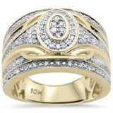 .49ct F SI 10K Yellow Gold Diamond Diamond Engagement Ring