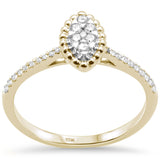 <span>DIAMOND CLOSEOUT! </span>.21ct G SI 10K Yellow Gold Diamond Engagement Ring