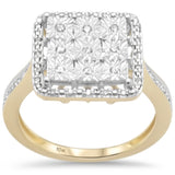 <span>DIAMOND CLOSEOUT! </span>.15ct F SI 10K Yellow Gold Diamond Engagement Ring Size 6.5