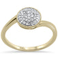 .18ct G SI 10K Yellow Gold Diamond Engagement Solitaire Ring Size 6.5