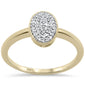 .17ct G SI 10K Yellow Gold Diamond Engagement Solitaire Ring Size 6.5