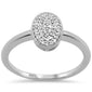 .16ct G SI 10K White Gold Diamond Engagement Solitaire Ring Size 6.5