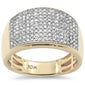 <span>DIAMOND  CLOSEOUT! </span> 1.00ct G SI 10K Yellow Gold Diamond Men's Ring Size 10