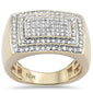 <span>DIAMOND  CLOSEOUT! </span>1.01ct G SI 10K Yellow Gold Diamond Men's Ring Size 10
