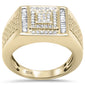 <span>DIAMOND  CLOSEOUT! </span> .48ct G SI 10K Yellow Gold Diamond Men's Ring Size 10