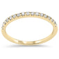 .21ct G SI 14K Yellow Gold Diamond Ladies Diamond Band Ring Size 6.5