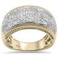 <span>DIAMOND  CLOSEOUT! </span> .99ct G SI 10KT Yellow Gold Diamond Men's Ring Size 10