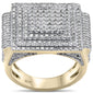 <span>DIAMOND  CLOSEOUT! </span> 2.50ct G SI 10KT Yellow Gold Diamond Men's Ring Size 10