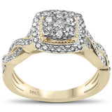<span>DIAMOND CLOSEOUT! </span>.70ct G SI 14K Yellow Gold Diamond Engagement Ring Size 6.5