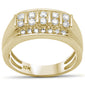 <span>DIAMOND  CLOSEOUT! </span>  .99ct G SI 10K Yellow Gold Diamond Men's Band Ring Size 10