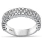 <span>DIAMOND  CLOSEOUT! </span> 1.96ct G SI 10K White Gold Diamond Men's Band Ring Size 10