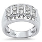<span>DIAMOND  CLOSEOUT! </span> 2.02ct G SI 10K White Gold Diamond Men's Ring size 10