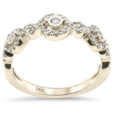 <span>DIAMOND CLOSEOUT! </span>.33ct G SI 14K Yellow Gold Diamond Fashion Band Ring Size 6.5