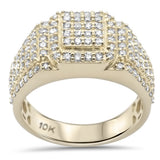 1.43ct G SI 10K Yellow Gold Men's Ring Band