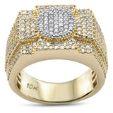 2.00ct G SI 10K Yellow Gold Men's Ring Band