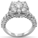 <span>DIAMOND CLOSEOUT! </span>2.47ct G SI 14K White Gold  Engagement Ring