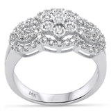 .71ct G SI 14K White Gold Diamond Women's Ring Size 6.5