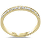 .24ct G SI 14K Yellow Gold Round Diamond Band Ring Size 6.5