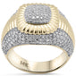 <span>DIAMOND  CLOSEOUT! </span> 1.49ct G SI 14K Yellow Gold Diamond Men's Ring Band Size 10