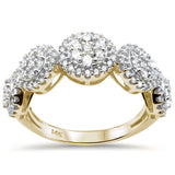 <span>DIAMOND CLOSEOUT! </span>1.07ct G SI 14K Yellow Gold Women's Diamond Engagement Ring Size 7