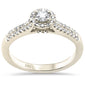 <span style="color:purple">SPECIAL!</span> .50ct G SI 14K Yellow Gold Round Diamond Engagement Ring Size 6.5