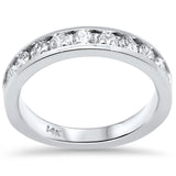 <span style="color:purple">SPECIAL!</span> 1.06ct G SI 14K White Gold  Diamond Women's Ring Size 6.5