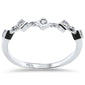 .05ct G SI 14K White Gold Diamond Ladies Band Ring Size 6.5
