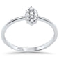 .13ct G SI 14K White Gold Marquise Diamond  Ladies Ring Size 6.5