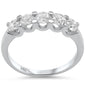 <span>DIAMOND CLOSEOUT! </span> 1.00ct G SI 14K White Gold Diamond 5 Stones Engagement Ring Anniversary Band Size 7