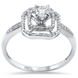 .43ct G SI 14K White Gold Diamond Engagement Ring Size 6.5