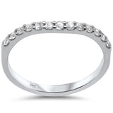 .26ct G SI 14K White Gold Diamond Stackable Ring Band