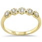 .18ct G SI 14K Yellow Gold Diamond Band Ring Size 6.5