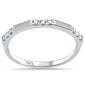 .15ct G SI 14K White Gold Diamond Band Ring Size 6.5