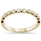 .26ct G SI 14K Yellow Gold Diamond Band Ring Size 6.5