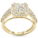 <span style="color:purple">SPECIAL!</span> 1.01ct G SI 14K Yellow Gold Diamond Engagement Ring Size 6.5