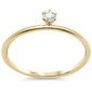 .10ct G SI 14K Yellow Gold Diamond Band Ring Size 6.5