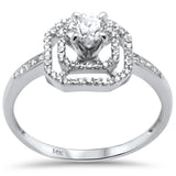 .49ct G SI 14K White Gold Diamond Double Halo Engagement Ring  Size 6.5