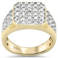 <span style="color:purple">SPECIAL!</span> 1.99ct G SI 14K Yellow Gold Diamond Men's Band Ring Size 10