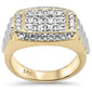 <span style="color:purple">SPECIAL!</span> 1.01ct G SI 14K Yellow Gold Diamond Men's Band Ring Size 10