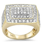 <span style="color:purple">SPECIAL!</span> 3.00ct G SI 14K Yellow Gold Diamond Men's Band Ring Size 10